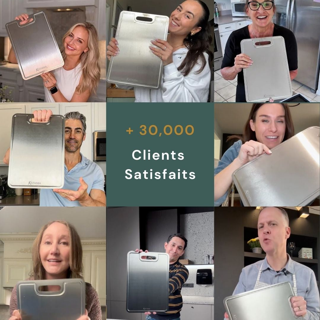 Planche certifiée titane pur 36x25cm